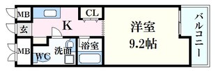 リバージュ宇品の物件間取画像